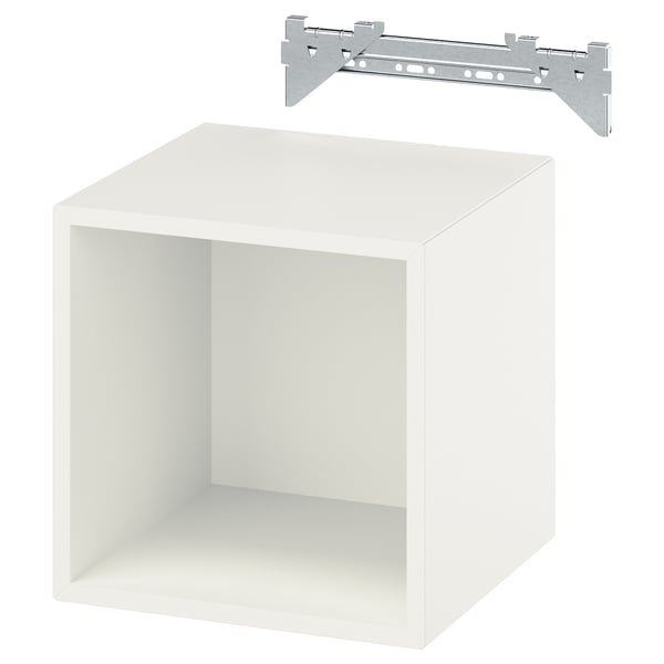 EKET wall-mounted shelving unit, white, 35x35x35 cm