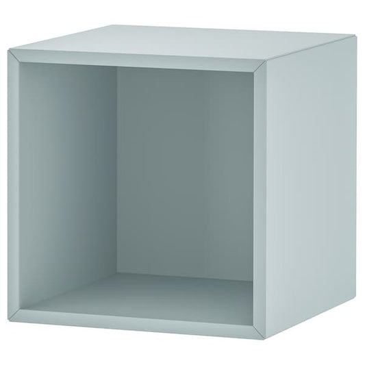 EKET - Wall-mounted shelving unit, light grey-blue, 35x35x35 cm