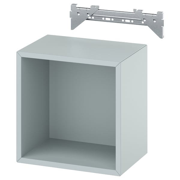 EKET - EKET Wall-mounted shelving unit, light grey-blue, 35x25x35 cm