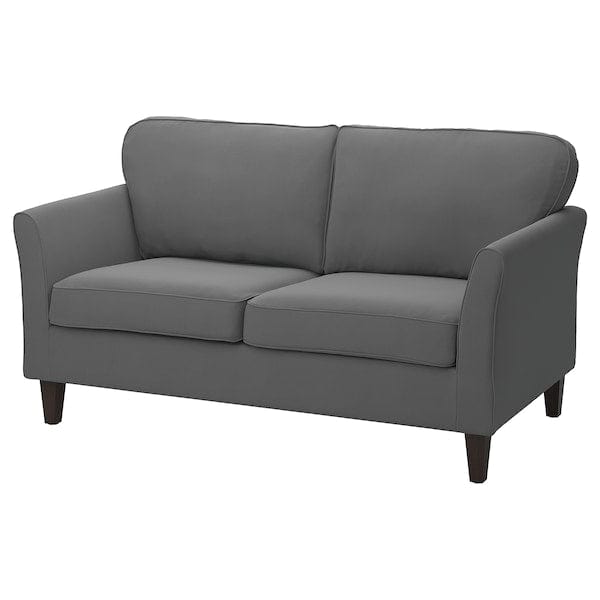 Ikea EKHOLMA - 2-seater sofa, Hakebo dark gray