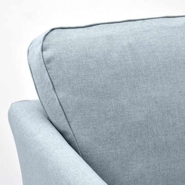 EKHOLMA - 2-seater sofa, Kilanda pale blue