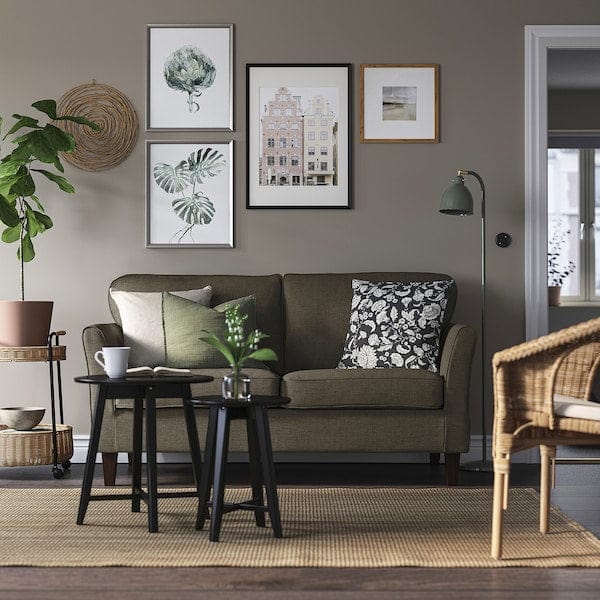 Ikea EKHOLMA - 2-seater sofa, Kilanda grey-brown