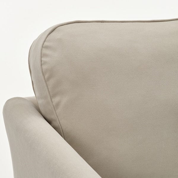 Ikea EKHOLMA - 3-seater sofa, Hakebo beige