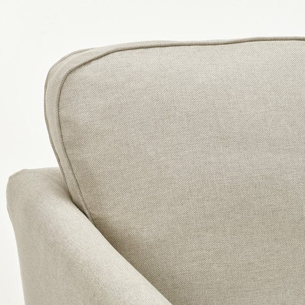 Ikea EKHOLMA - 3-seater sofa, Kilanda light beige