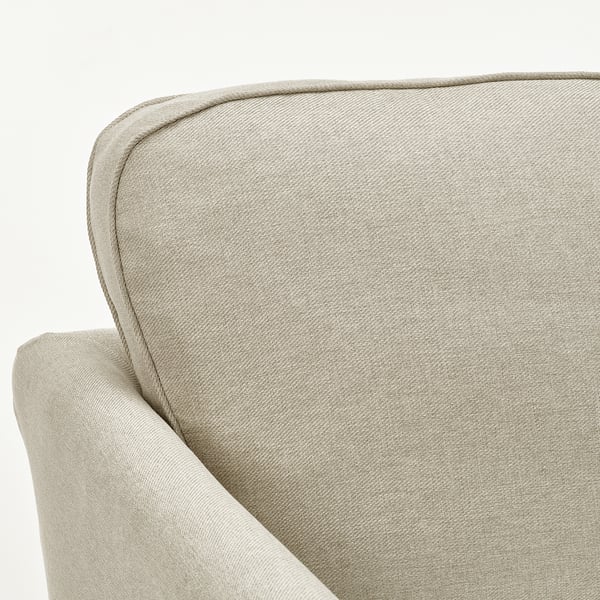 EKHOLMA 3-seat sofa, Kilanda light beige, 207 cm