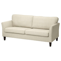 EKHOLMA 3-seat sofa, Kilanda light beige, 207 cm