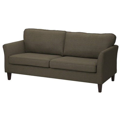 EKHOLMA - 3-seater sofa, Kilanda grey-brown