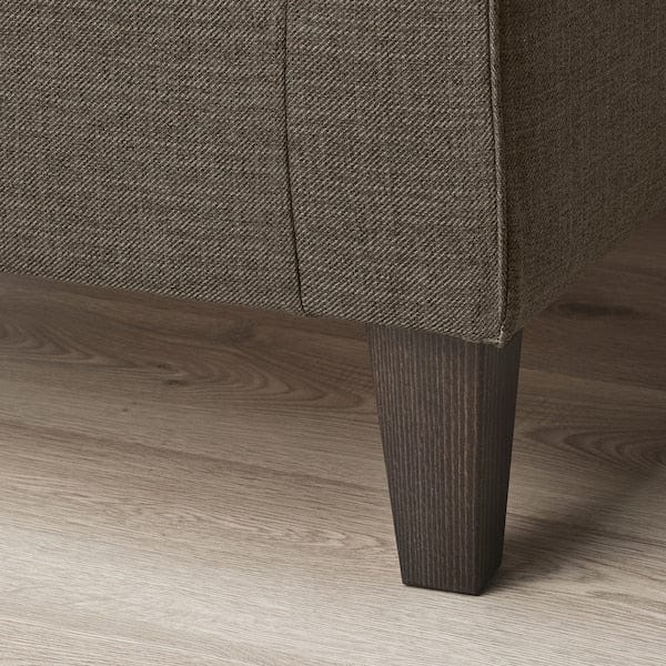 Ikea EKHOLMA - 4 seater corner sofa termin aper, Kilanda grey-brown