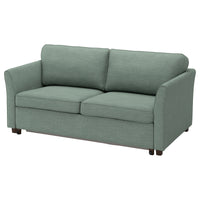 EKHOLMA 2-seat sofa-bed, Hemmesta grey-green, 189x70x105 cm