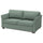 EKHOLMA 2-seat sofa-bed, Hemmesta grey-green, 189x70x105 cm