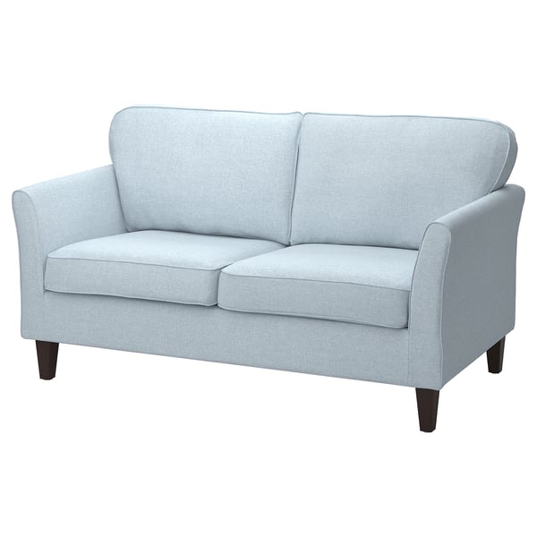 EKHOLMA cover for 2-seat sofa, Kilanda pale blue