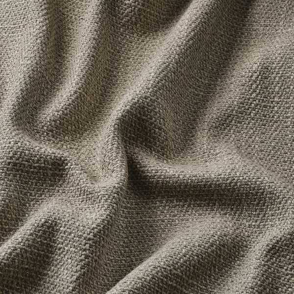 EKHOLMA cover for 3-seat sofa, Hemmesta grey-beige