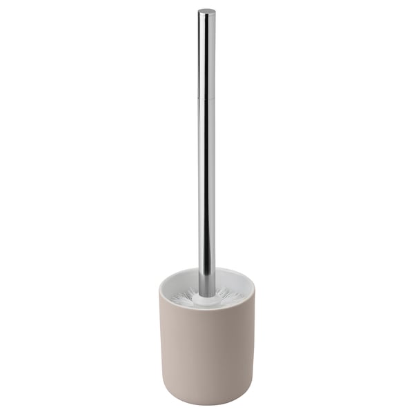 EKOLN toilet brush, beige, 9 cm