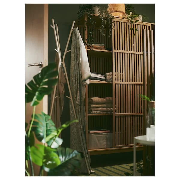 EKRAR Hat and coat stand, white, 169 cm Best Price at