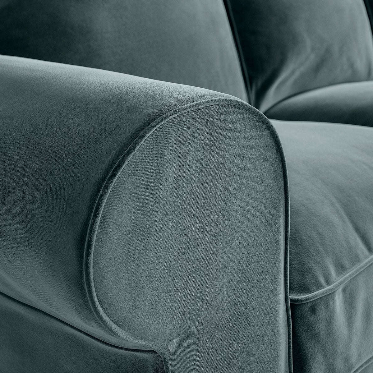 EKTORP 2-seat sofa, Alhamn dark grey-blue, 179 cm