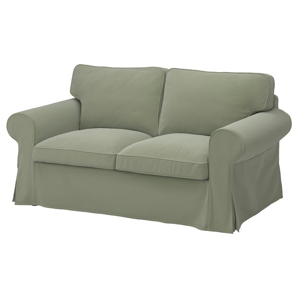 EKTORP 2-seat sofa, Hakebo grey-green, 179 cm