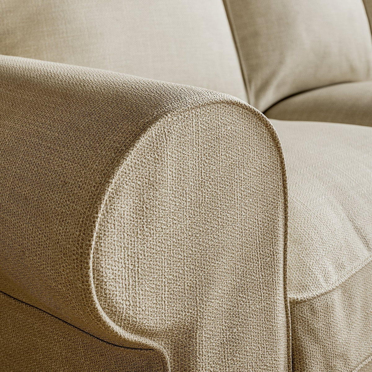 EKTORP 2-seat sofa, Hemmesta light beige, 179 cm