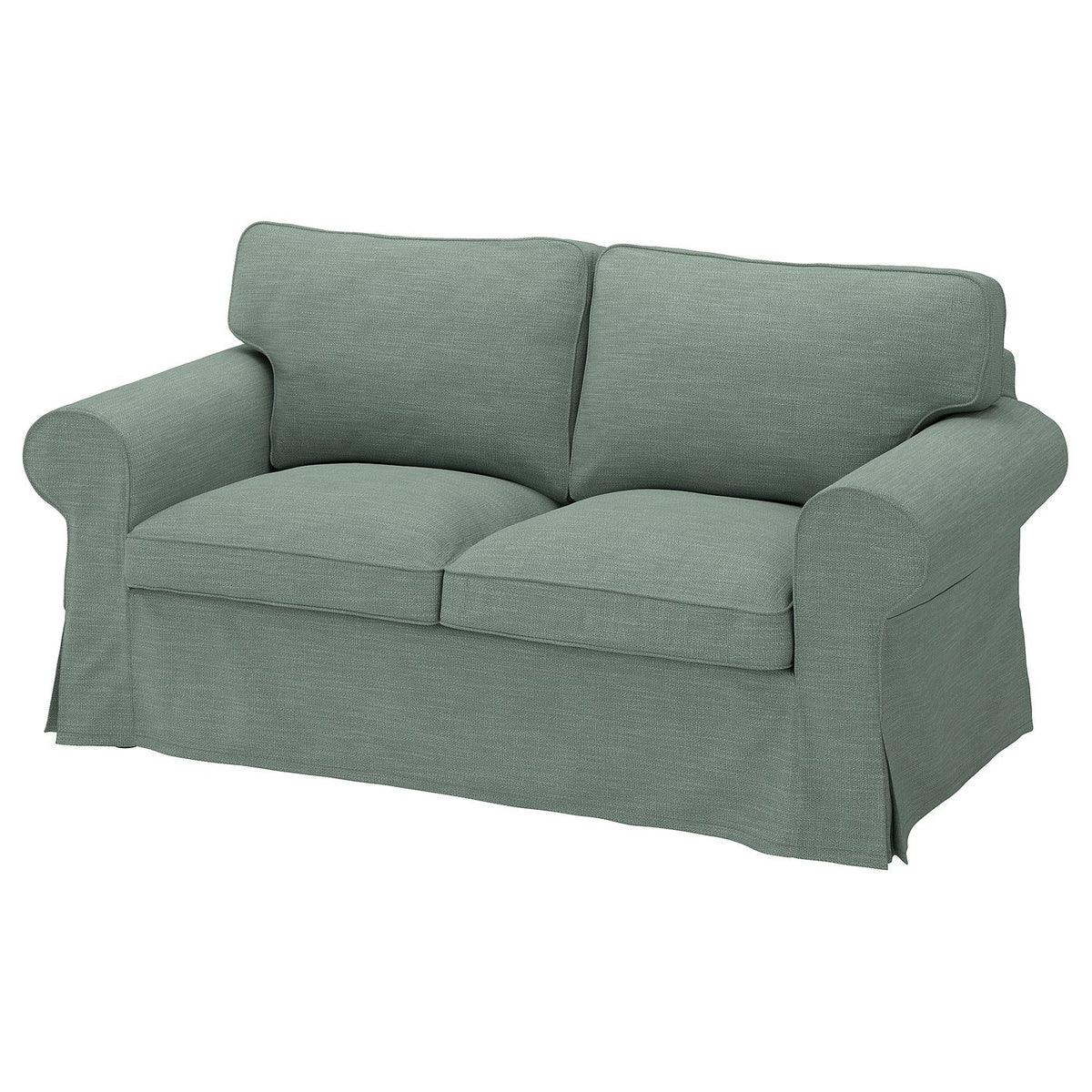 EKTORP 2-seat sofa, Hemmesta grey-green, 179 cm