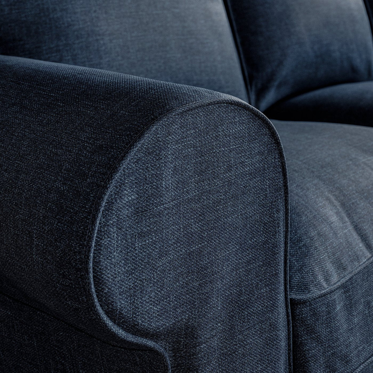 EKTORP 2-seat sofa, Kilanda dark blue, 179 cm