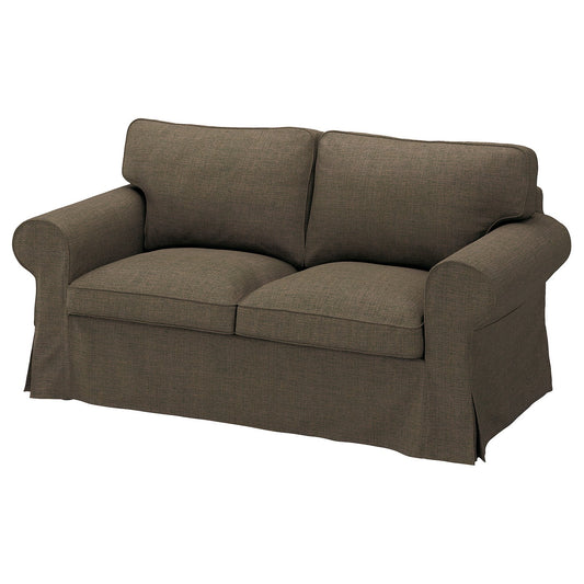 EKTORP 2-seat sofa, Kilanda grey-brown, 179 cm
