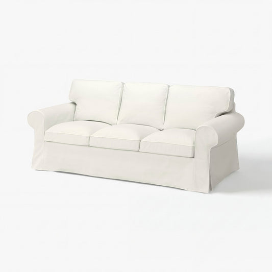 EKTORP 3-seat sofa, Blekinge white, 218 cm