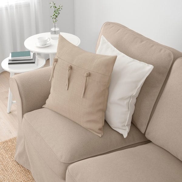 Ikea EKTORP - 3-seater sofa with chaise-longue/Tallmyra beige ,