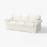 EKTORP cover for 3-seat sofa, Blekinge white