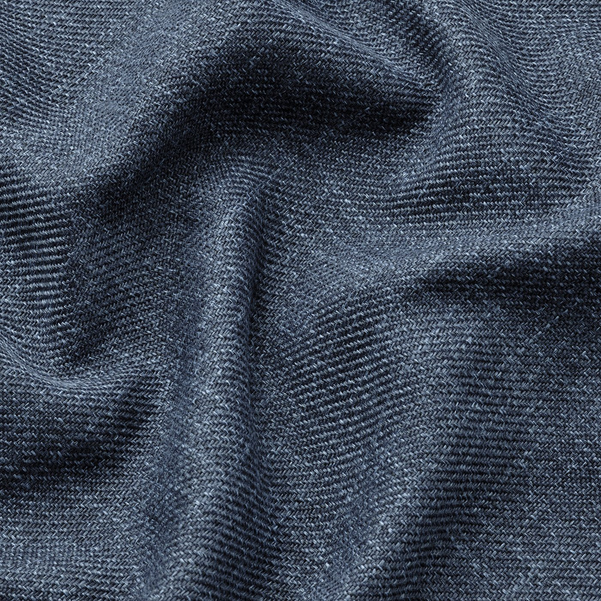 EKTORP cover for footstool, Kilanda dark blue