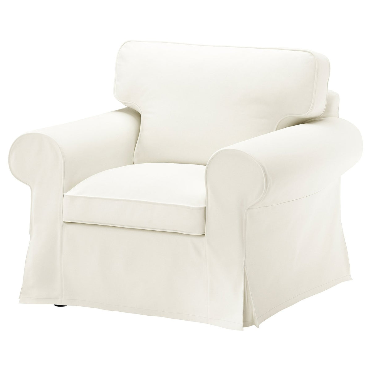 EKTORP armchair, Blekinge white, 104x88x88 cm