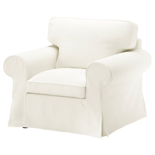 EKTORP armchair, Blekinge white, 104x88x88 cm