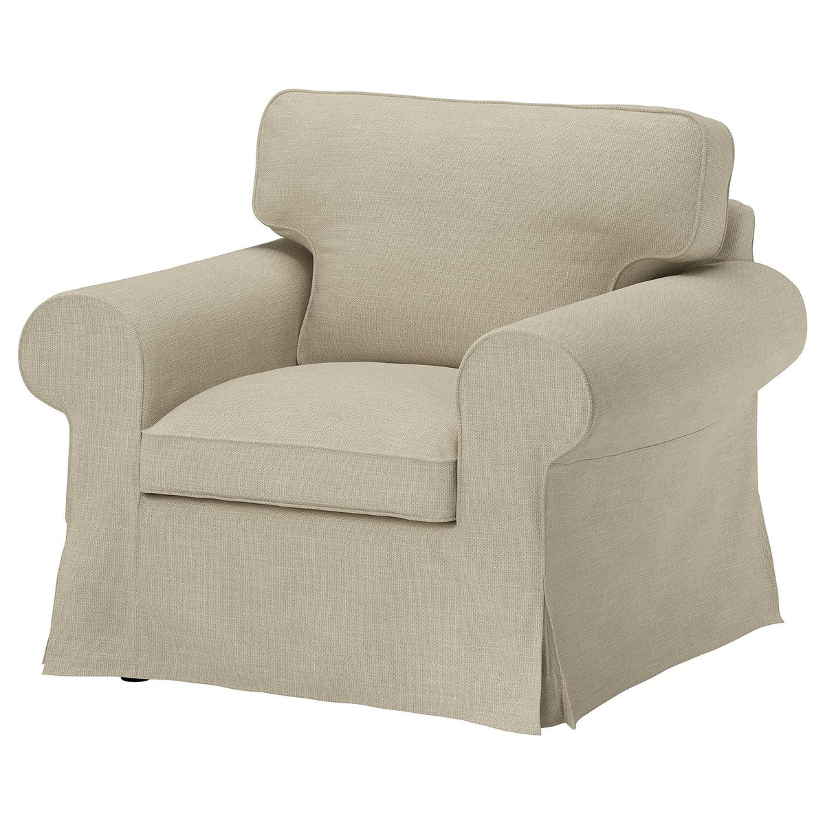 EKTORP armchair, Hemmesta light beige, 104x88x88 cm