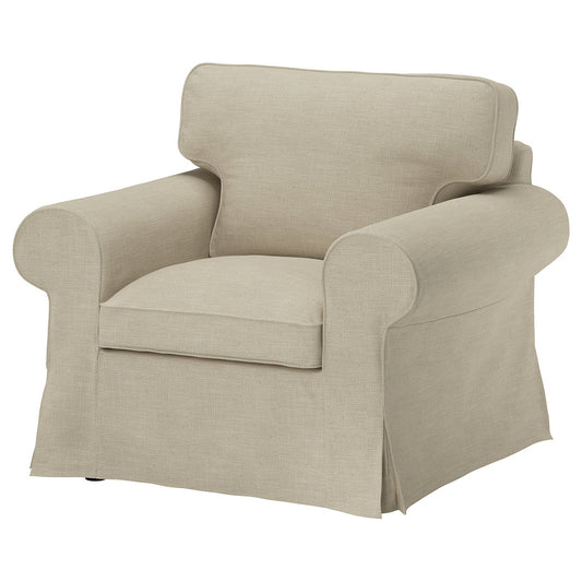 EKTORP armchair, Hemmesta light beige, 104x88x88 cm