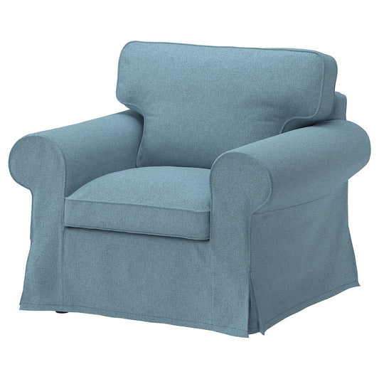EKTORP armchair, Naggen grey-blue, 104x88x88 cm