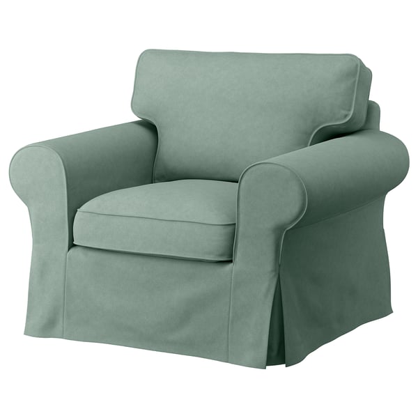 EKTORP armchair, Tallmyra light green, 104x88x88 cm