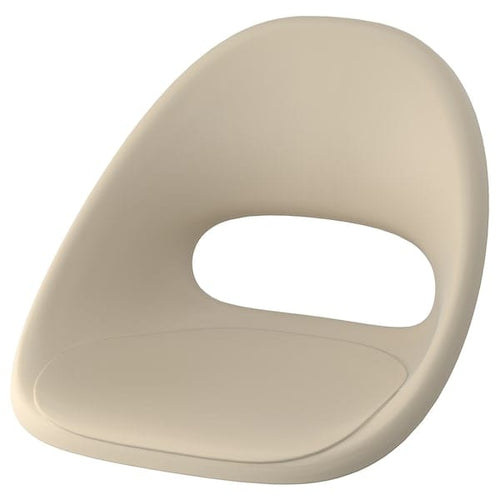ELDBERGET seat shell, beige, 40x41x53 cm