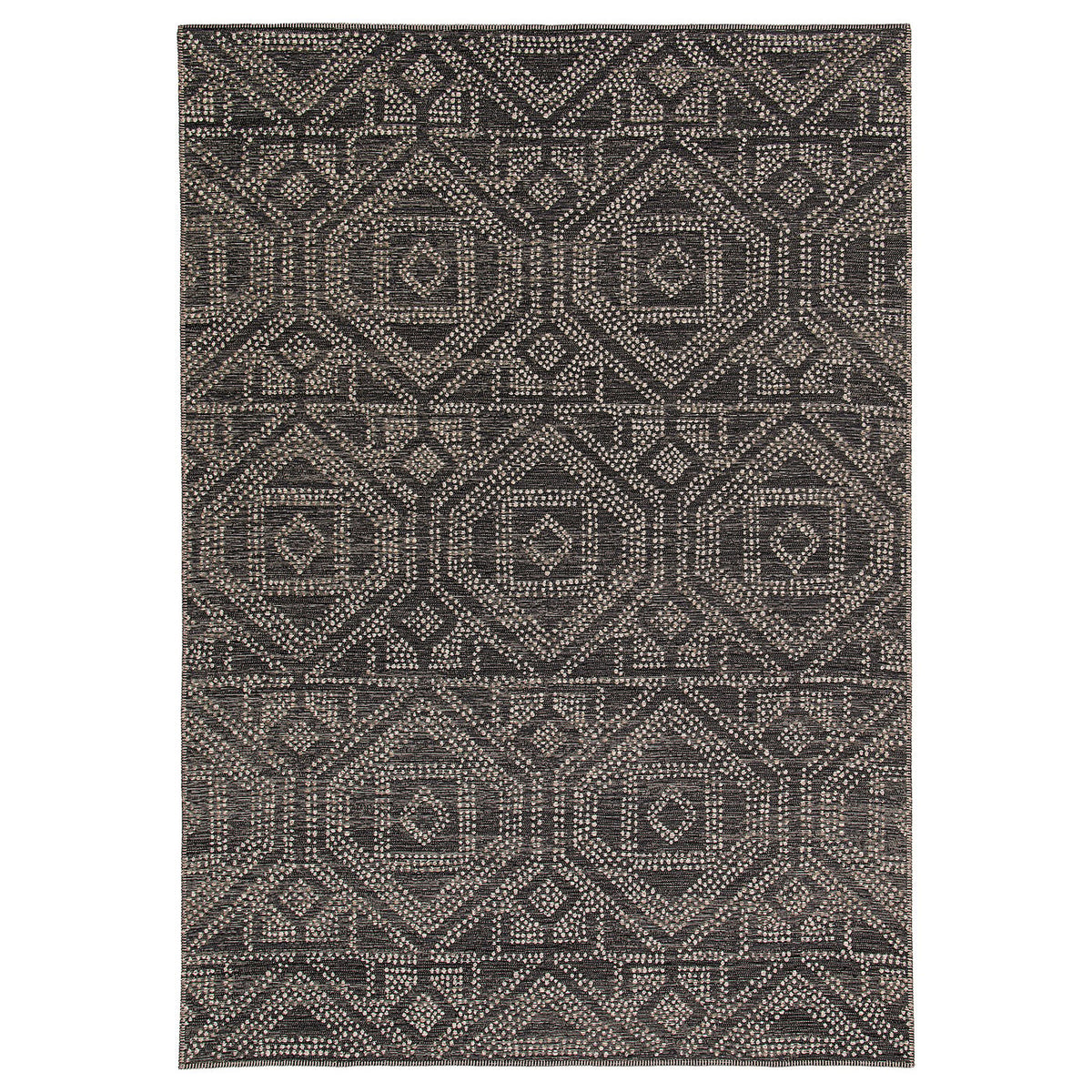 ELDFÅRKE rug, flatwoven, brown, 160x230 cm