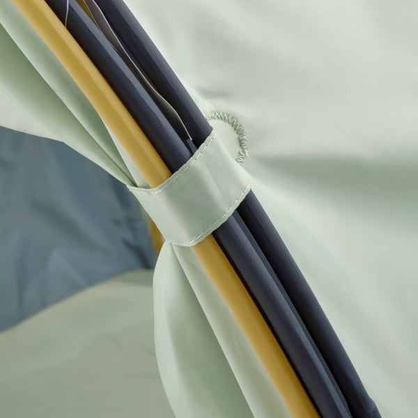 ELDFLUGA - ELDFLUGA Bed tent, blue/green, 70/80/90