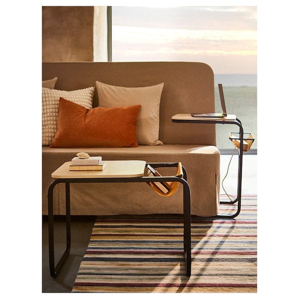 Ikea ELLJUSSPÅR - Rug, low pile, multicolour/striped handmade, 170x240 cm