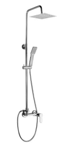 Bricocenter KIT DOCCIA CON MISCELATORE ELNATH CROMO