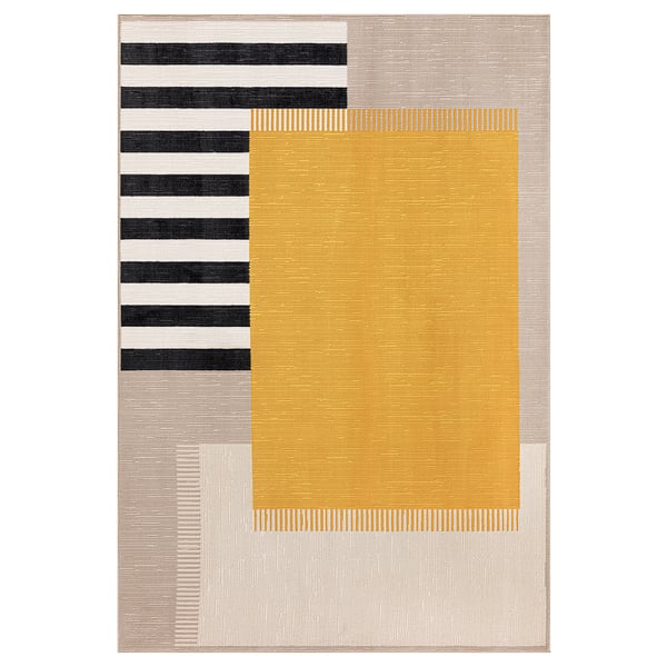 ELSYSTEM rug, low pile, multicolour, 133x195 cm