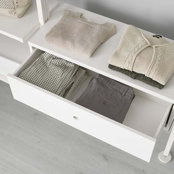 ELVARLI drawer, white, 80x36 cm