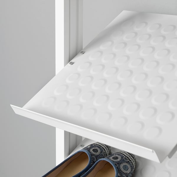 ELVARLI - ELVARLI Wardrobe combination, white, 262x51x222-350 cm