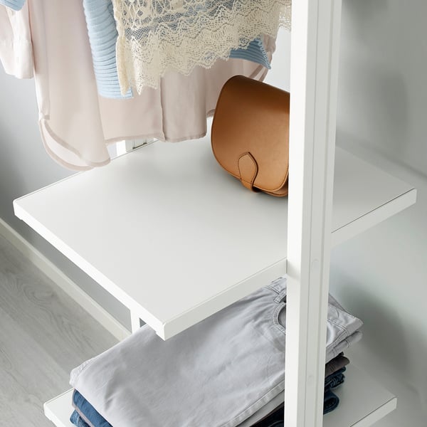 ELVARLI shelf, white, 40x51 cm