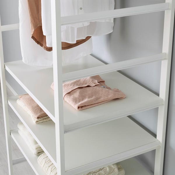 ELVARLI shelf, white, 80x51 cm