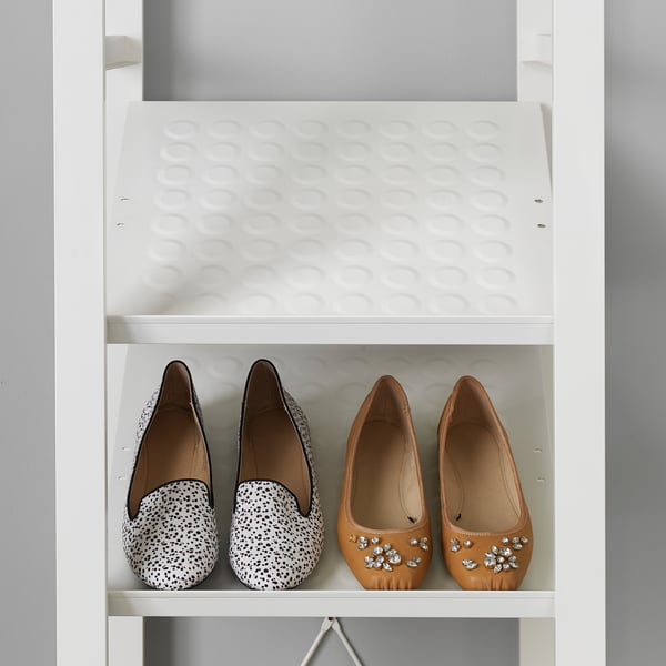 ELVARLI shoe shelf, white, 40x36 cm