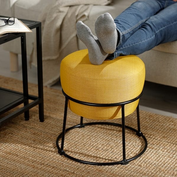 Ikea EMMISLÖV - Pouf, Skiftebo giallo