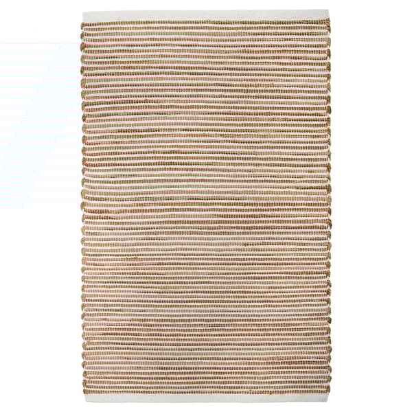 ENERGIKÄLLA carpet, flat weave, light brown, 60x90 cm