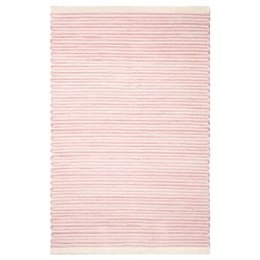 ENERGIKÄLLA carpet, flat weave, light pink, 60x90 cm