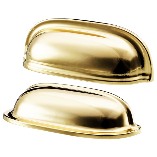 ENERYDA - ENERYDA Cup handle, brass-colour, 89 mm