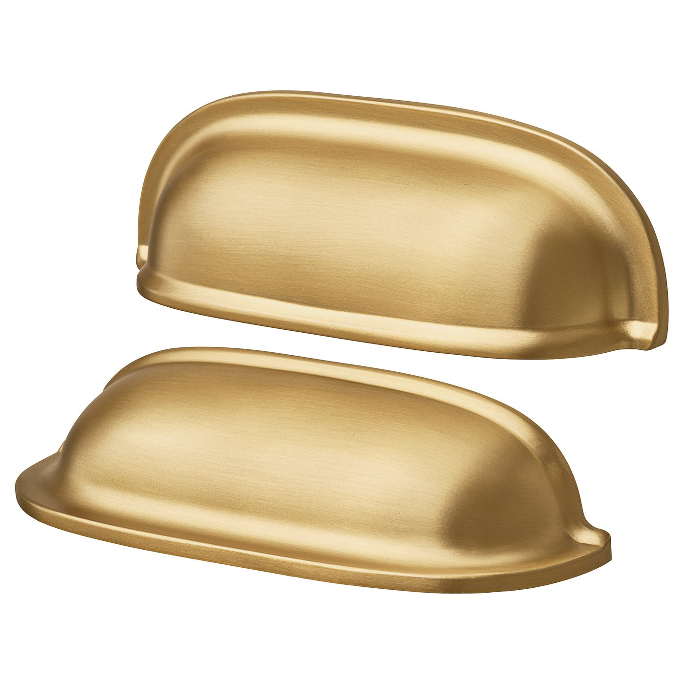 ENERYDA cup handle, brass-colour, 89 mm, 2 pack